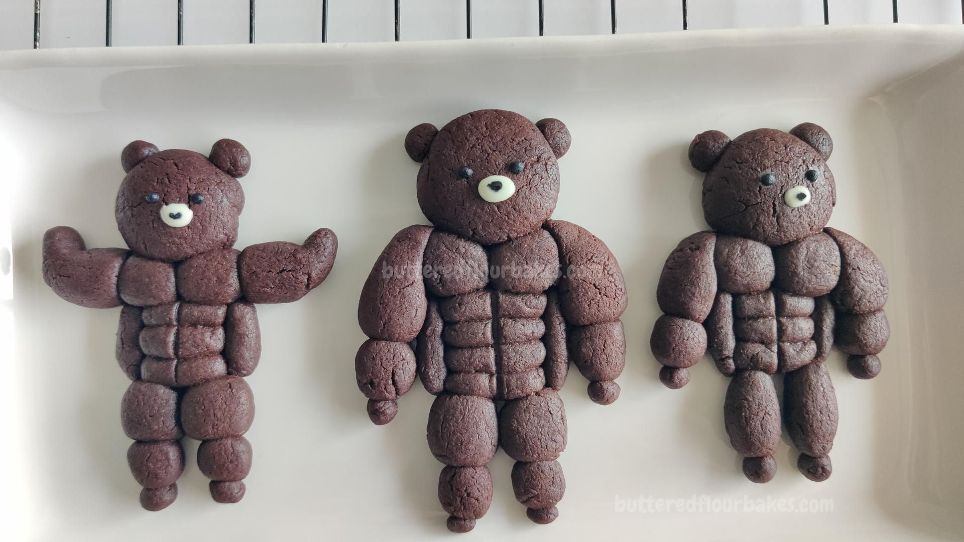 Muscle Bears (Buff Bears) – Chocolate Cookies